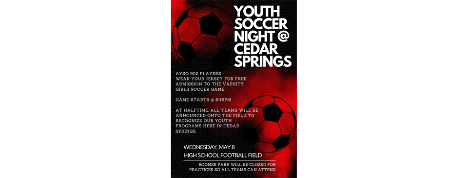 Youth Soccer Night!!