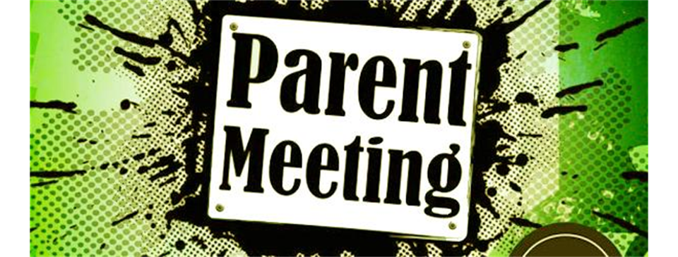 Parents' Information Meeting - Wed, March 29th @ 6:30 pm