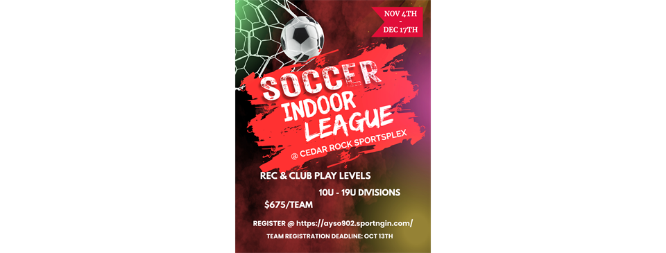 Indoor Soccer League Website Link